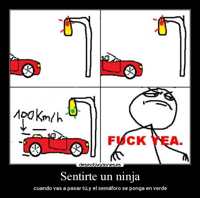 Sentirte un ninja -