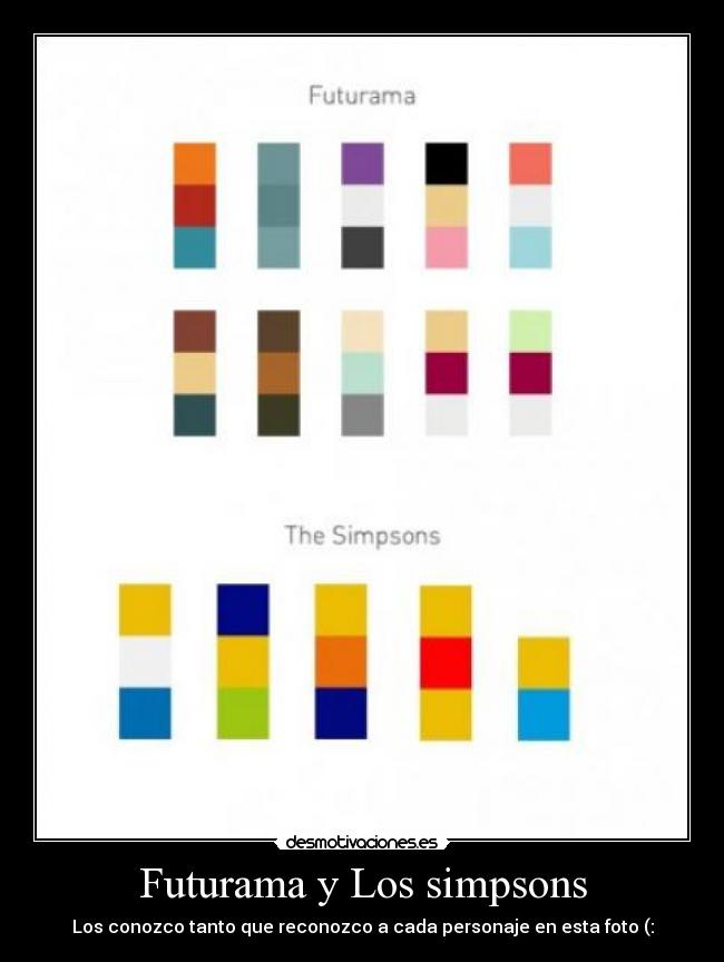 Futurama y Los simpsons -