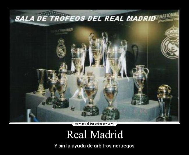 carteles real madrid copa europa champions league trofeo desmotivaciones