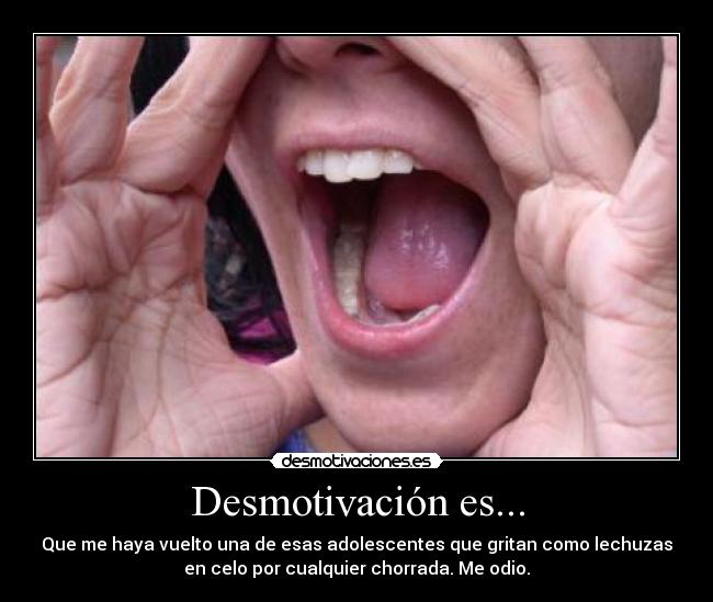 Desmotivación es... -