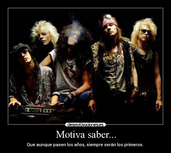 carteles guns and roses desmotivaciones