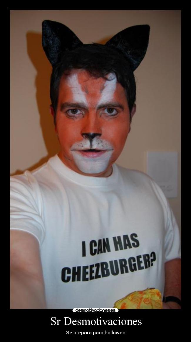 Sr Desmotivaciones - Se prepara para hallowen