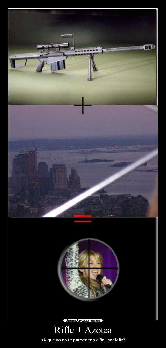 Rifle + Azotea - ¿A que ya no te parece tan difícil ser feliz?
