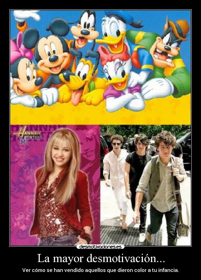 La mayor desmotivación... - 