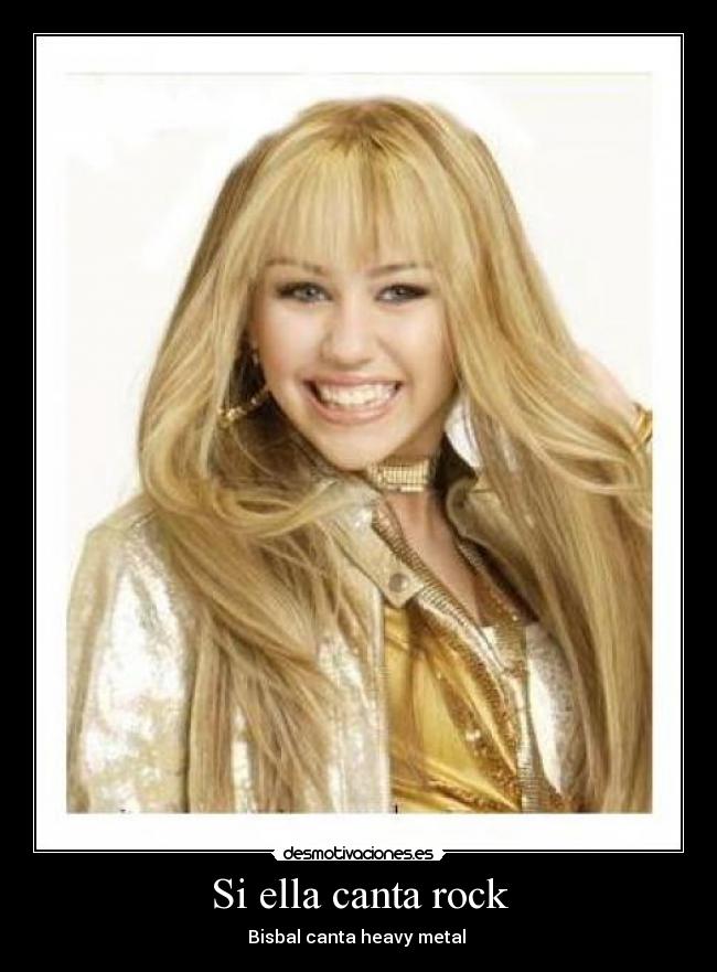 Si ella canta rock - 