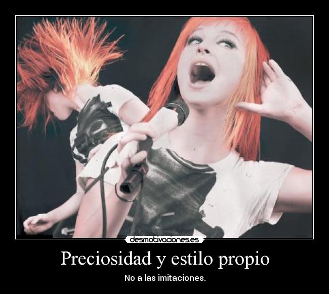 Preciosidad y estilo propio -