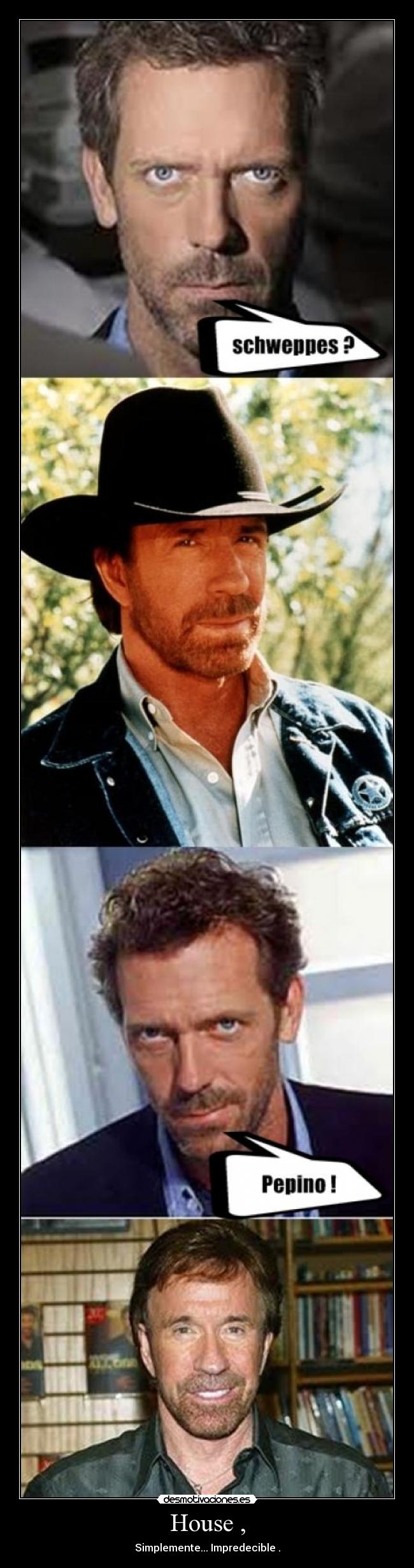 House , - Simplemente... Impredecible .