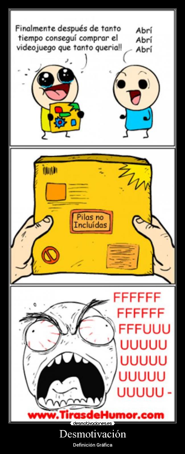 Desmotivación - Definición Gráfica