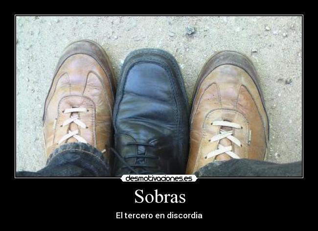 Sobras - El tercero en discordia
