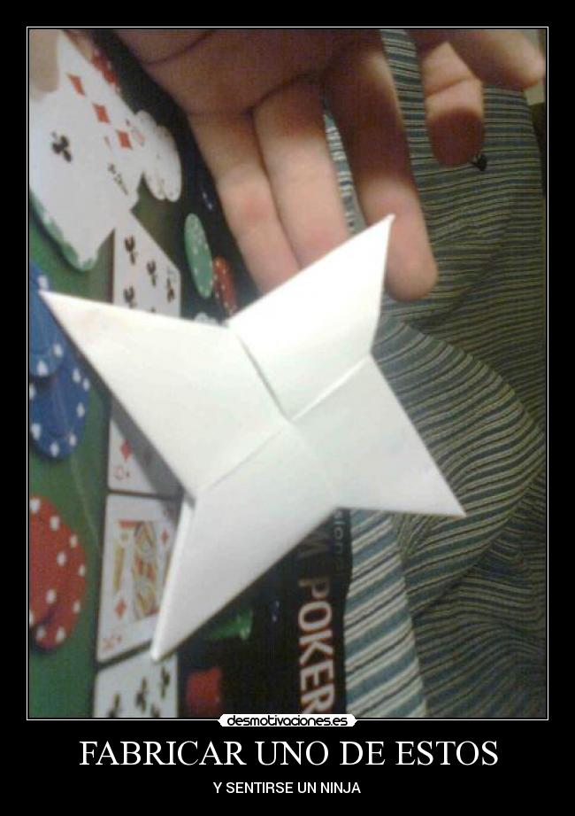 FABRICAR UNO DE ESTOS - 