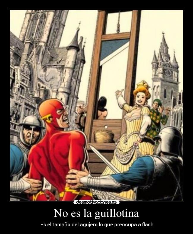 No es la guillotina -