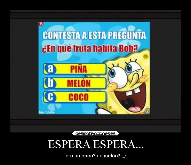 carteles bob esponja desmotivaciones