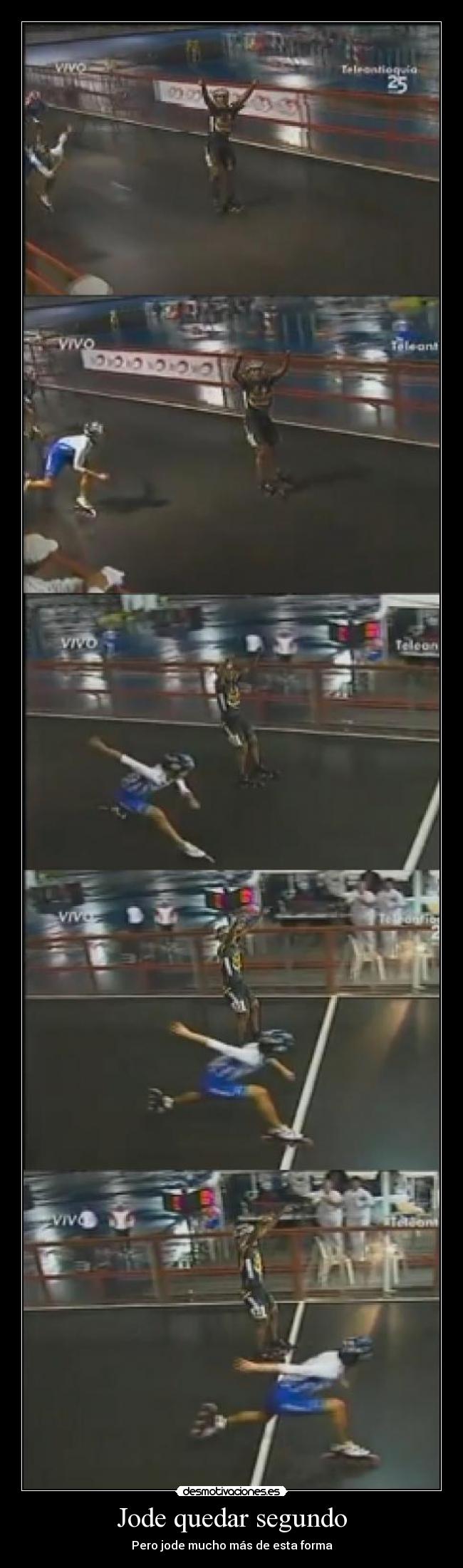 Jode quedar segundo - Pero jode mucho más de esta forma