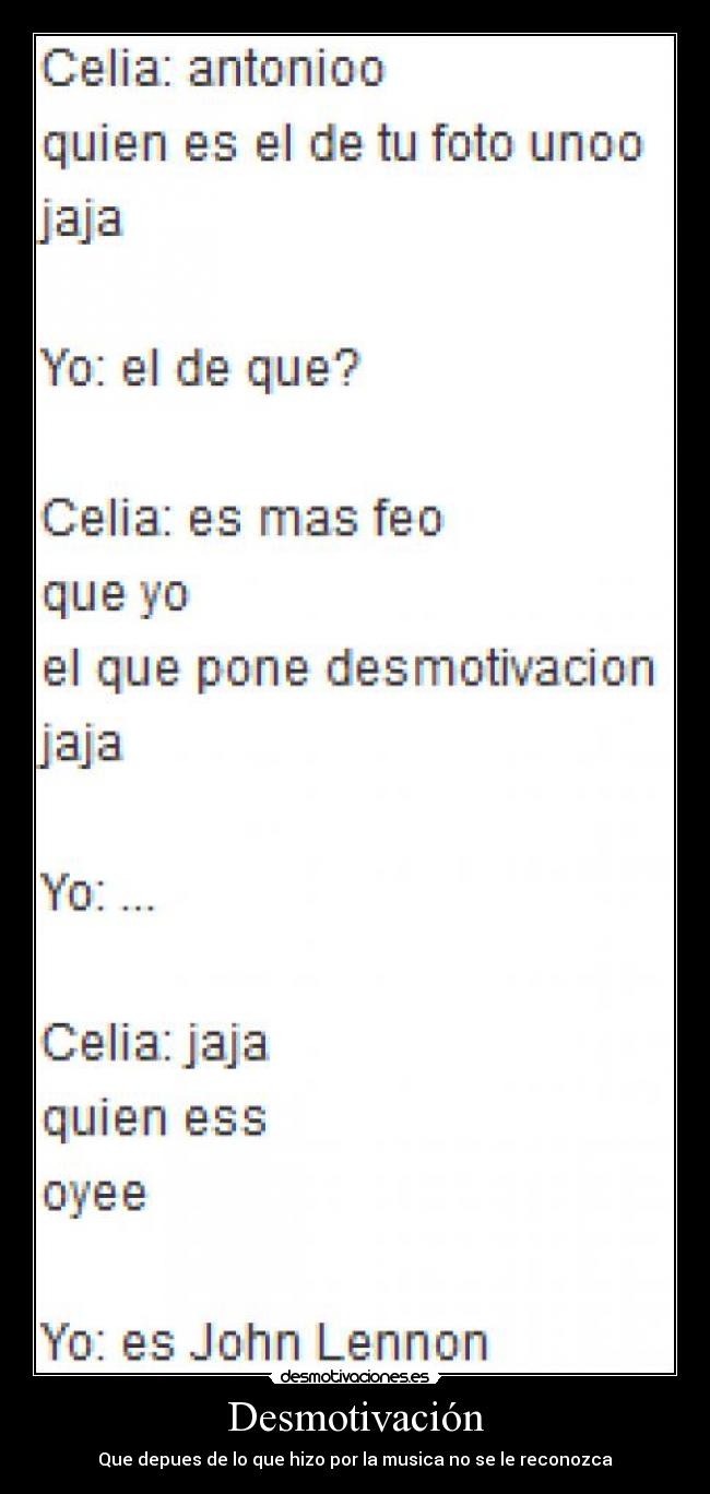 carteles jonh lennon desmotivacion desmotivaciones