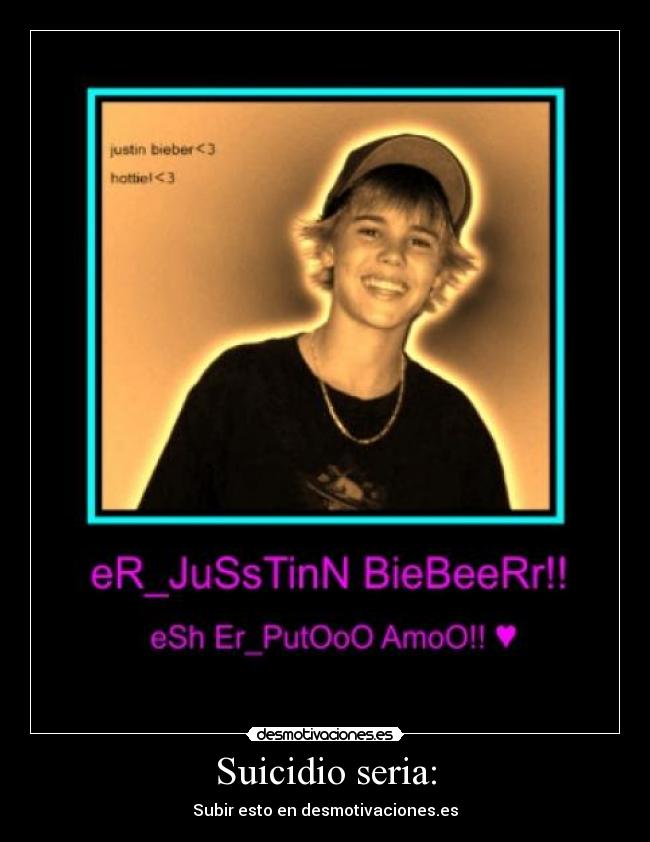 Suicidio seria: - Subir esto en desmotivaciones.es