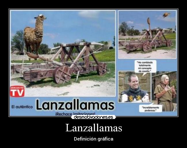 Lanzallamas - Definición gráfica