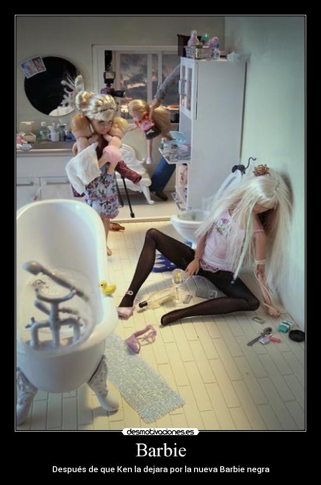 Barbie - Después de que Ken la dejara por la nueva Barbie negra