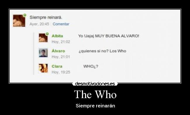 The Who - Siempre reinarán