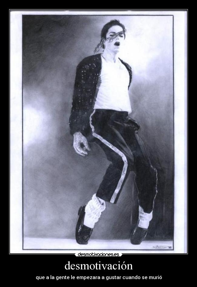 carteles michael jackson desmotivaciones