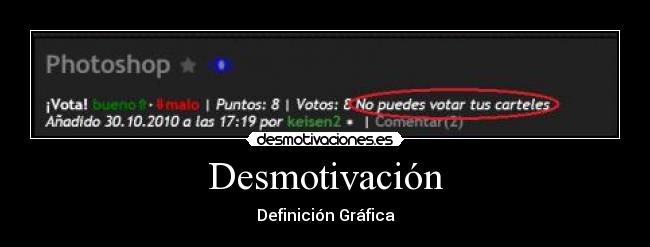 carteles desmotivaciones
