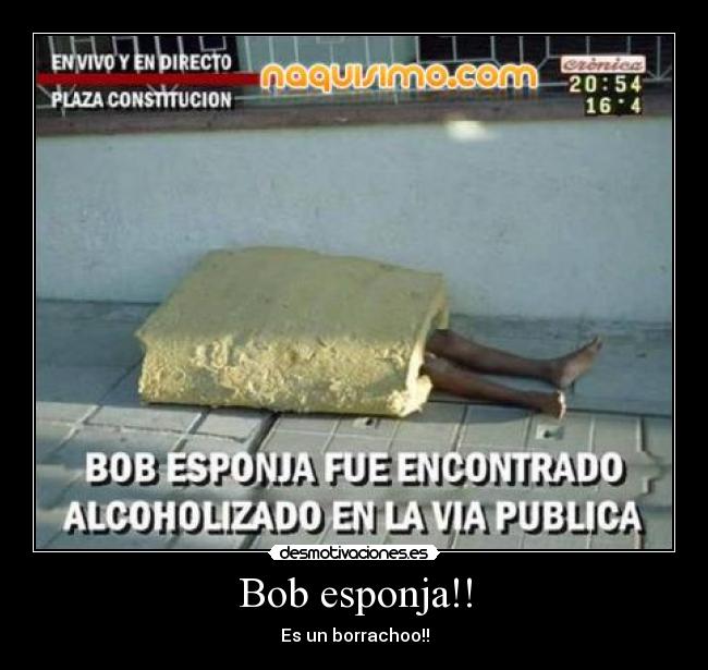 Bob esponja!! -