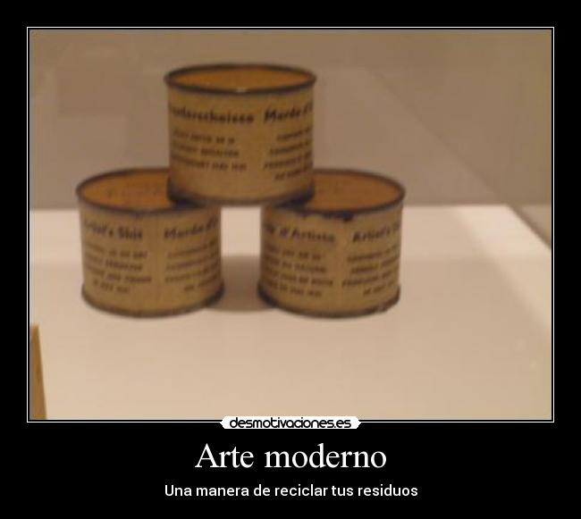 carteles arte arte moderno desmotivaciones