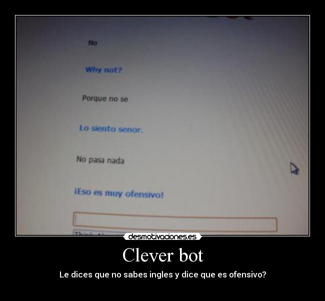 Clever bot -