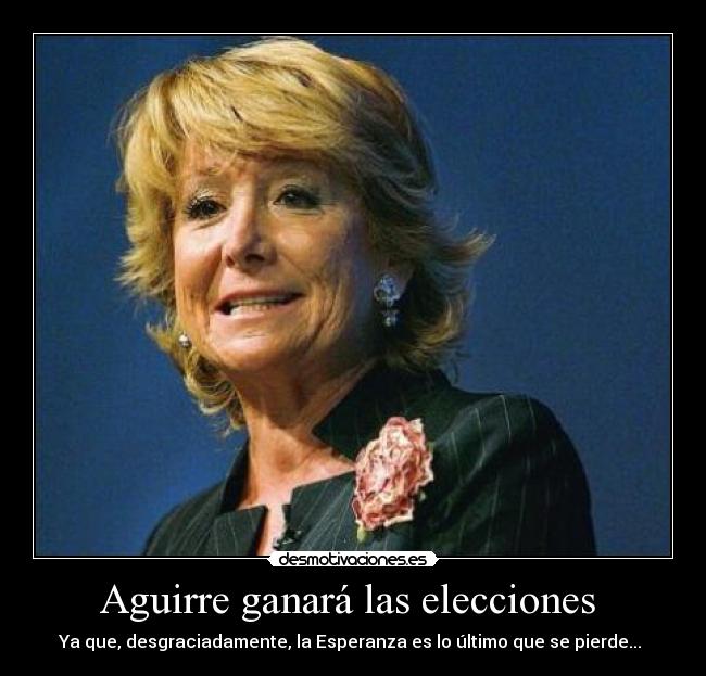 carteles aguirre esperanza elecciones desmotivaciones