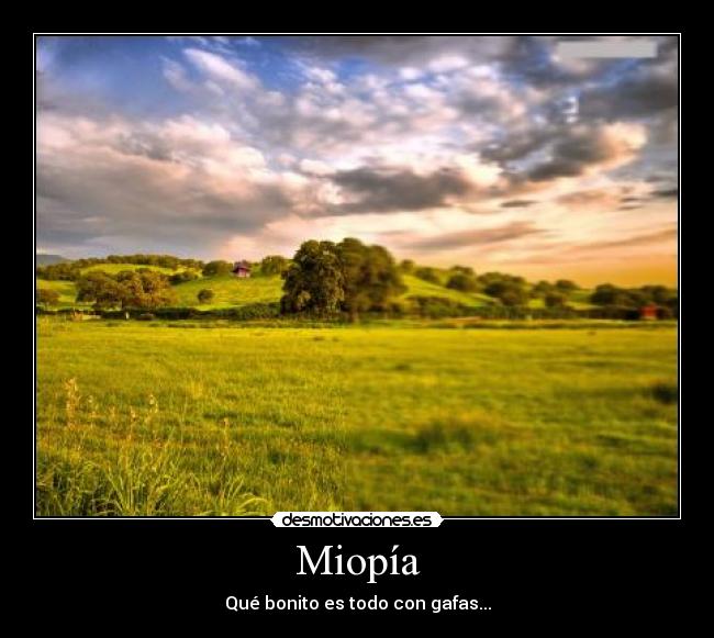 Miopía -