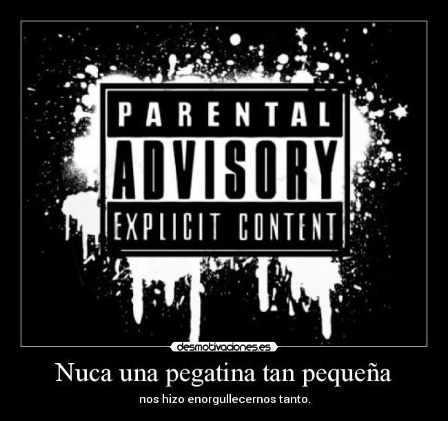 carteles parental advisory desmotivaciones
