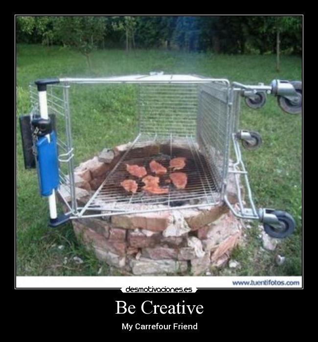Be Creative - My Carrefour Friend