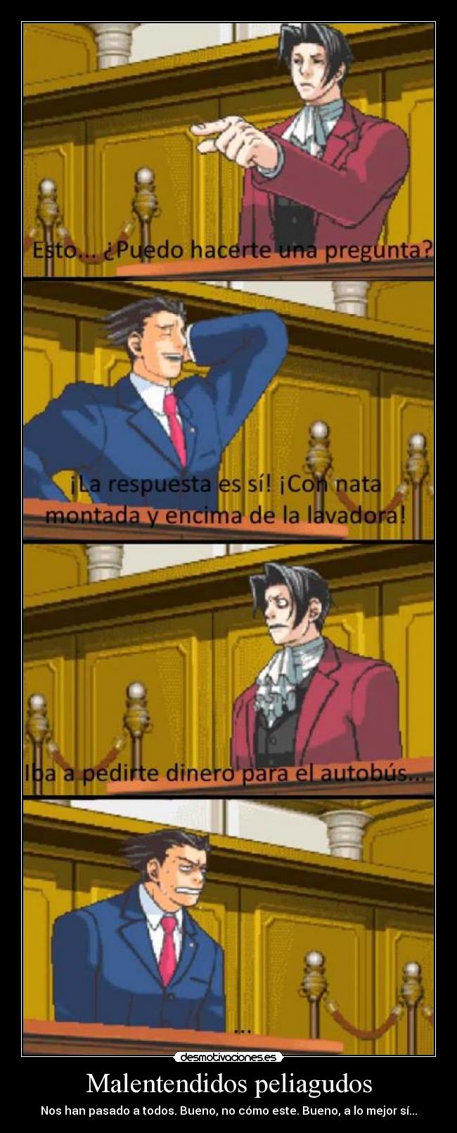 Malentendidos peliagudos - 