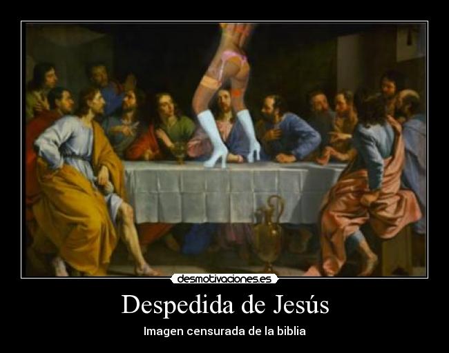 Despedida de Jesús -