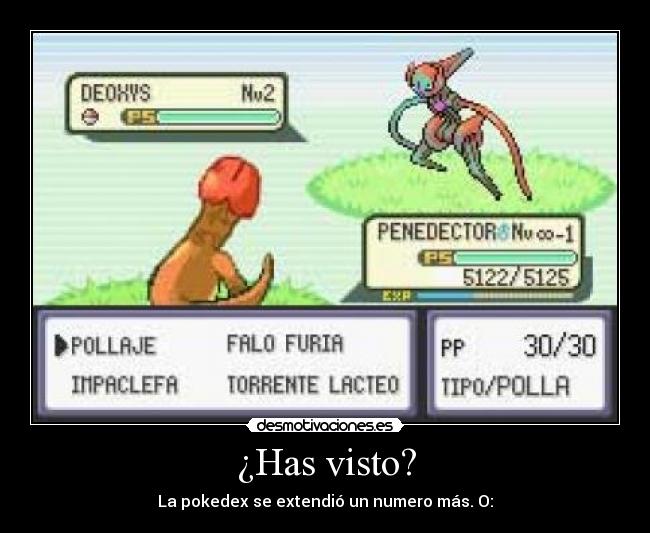 ¿Has visto? - La pokedex se extendió un numero más. O: