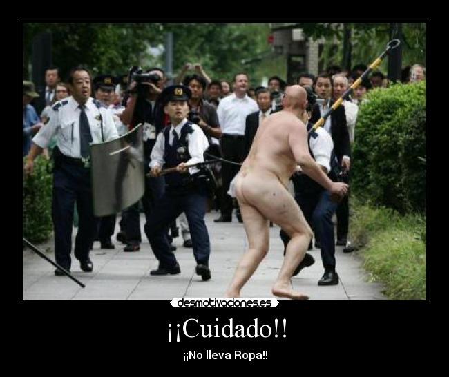 carteles  cuidado lleva ropa dr4c096 desmotivaciones