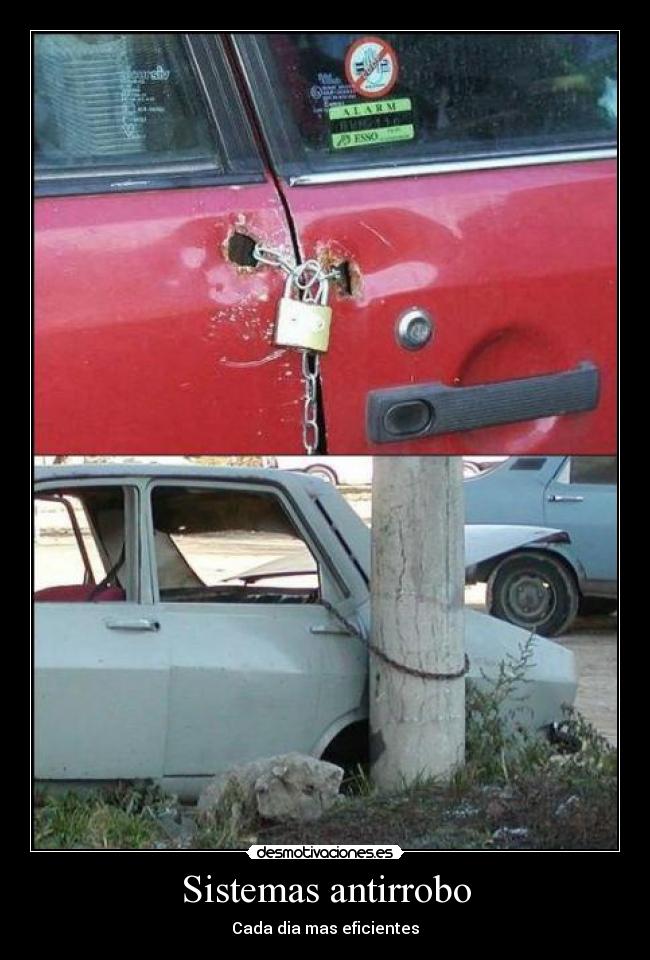 Sistemas antirrobo -
