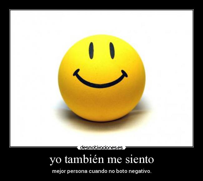 yo también me siento -