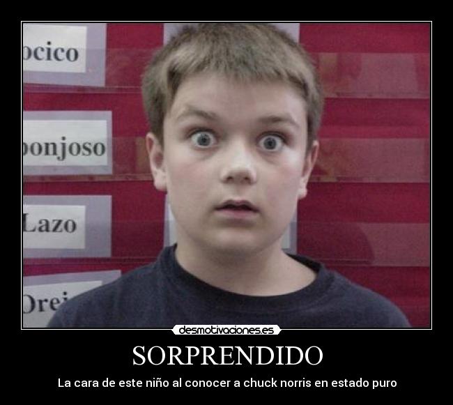 SORPRENDIDO -