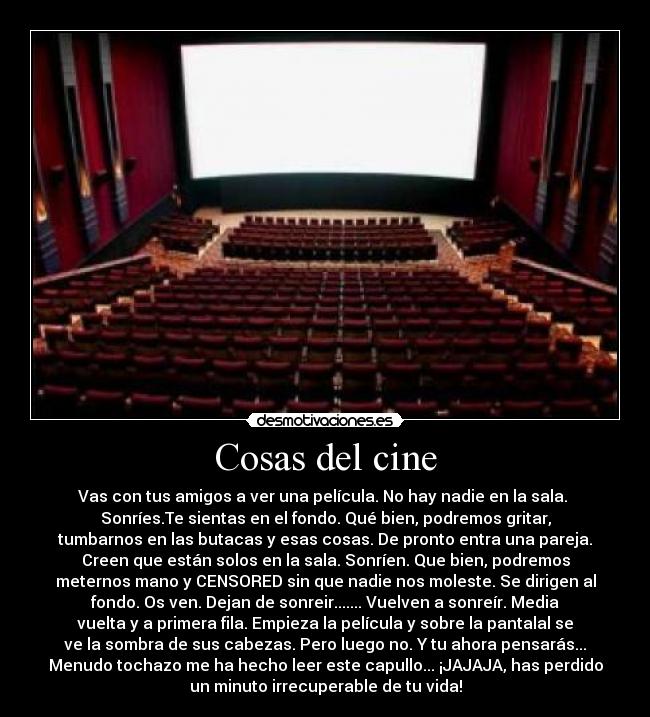 Cosas del cine -