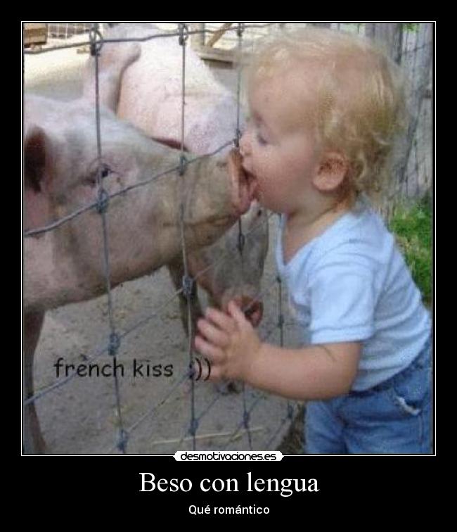 Beso con lengua - 