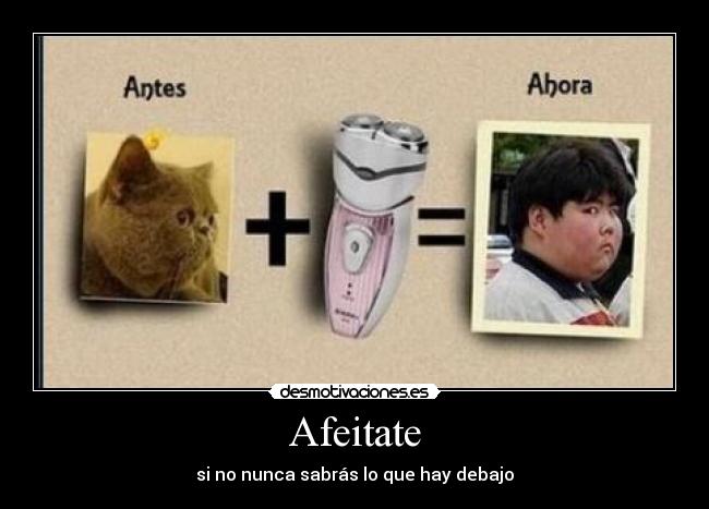 Afeitate -