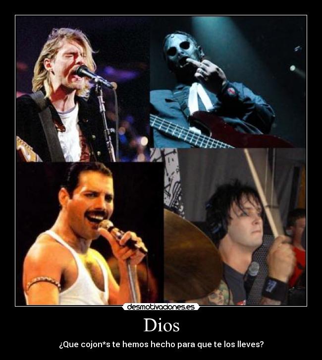 Dios - ¿Que cojon*s te hemos hecho para que te los lleves?