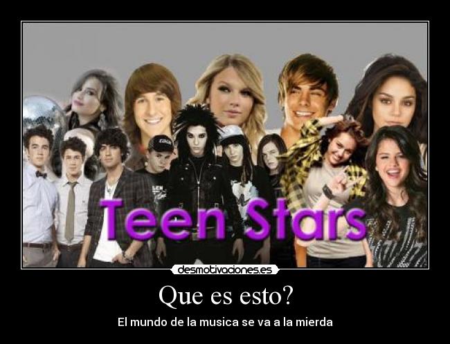 Que es esto? - El mundo de la musica se va a la mierda