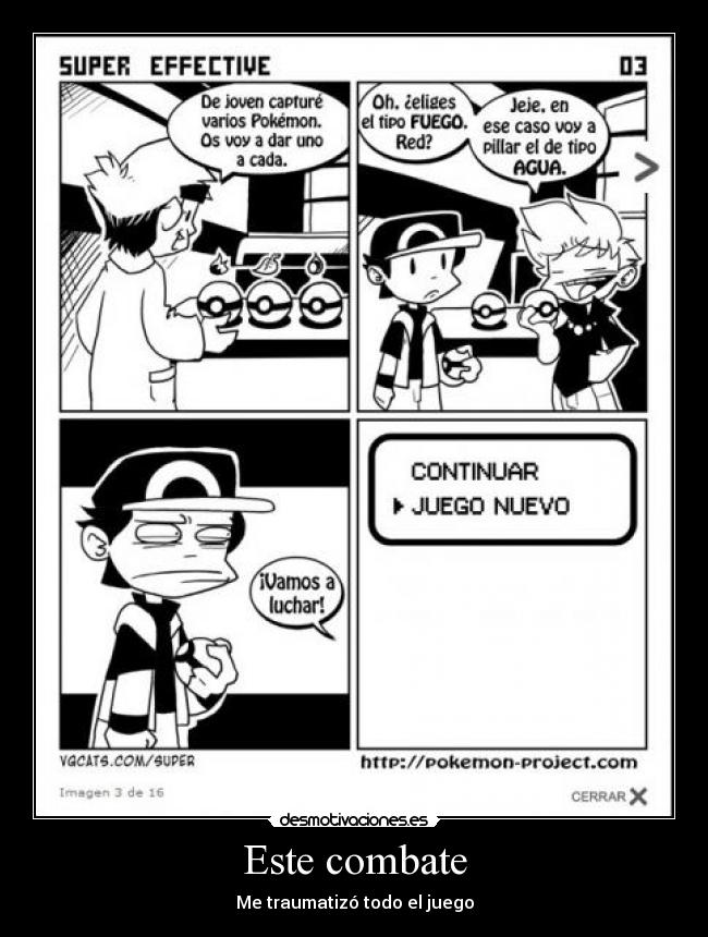 Este combate - Me traumatizó todo el juego