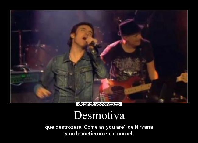 carteles desmotiva nirvana desmotivaciones