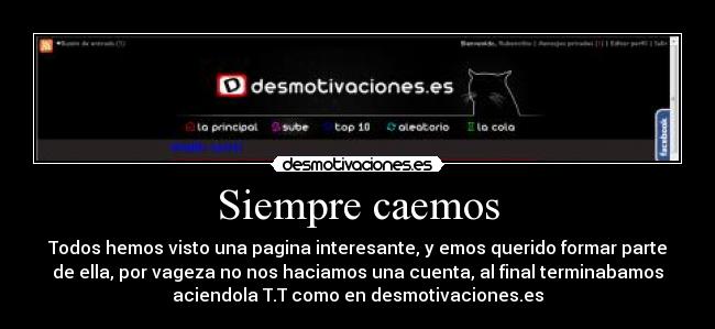 Siempre caemos - 