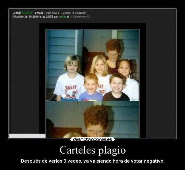 Carteles plagio - 