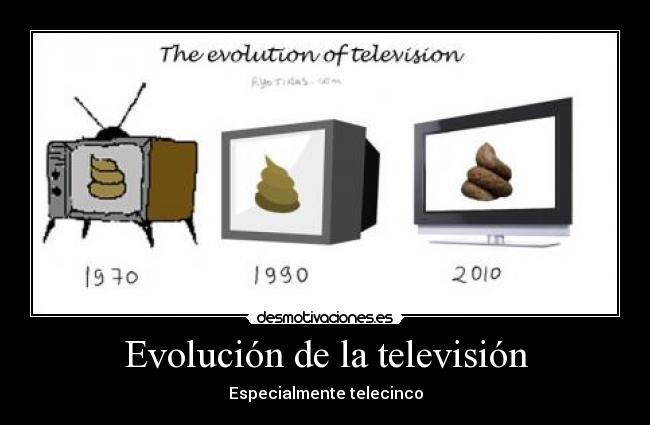 Evolución de la televisión - Especialmente telecinco
