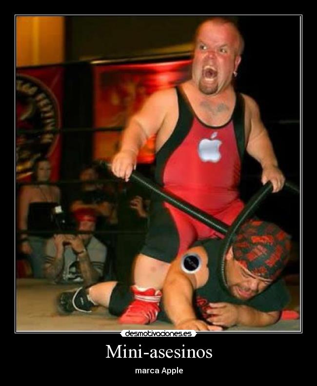 Mini-asesinos - marca Apple