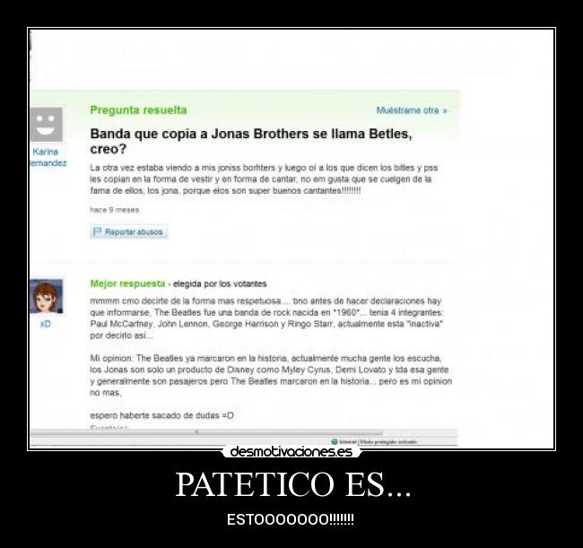 PATETICO ES... - ESTOOOOOOO!!!!!!!